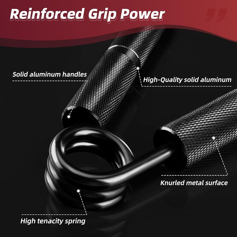FAURIMMER Hand Grip Strengthener Set, 6-Pack 50LB to 300LB Hand Grips Finger Strengthener, Heavy-Duty Grip Strength Trainer with Protective Foam for Forearm Exercise, Hand Gripper, Hand Therapy, Ideal for Home Gym and Muscle Building - Image 3